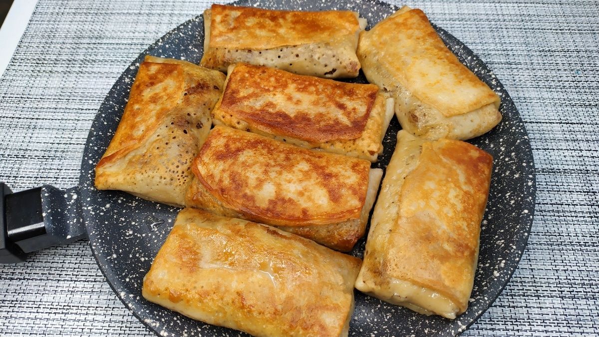 Вкус детства: как приготовить блинчики с ливерной начинкой