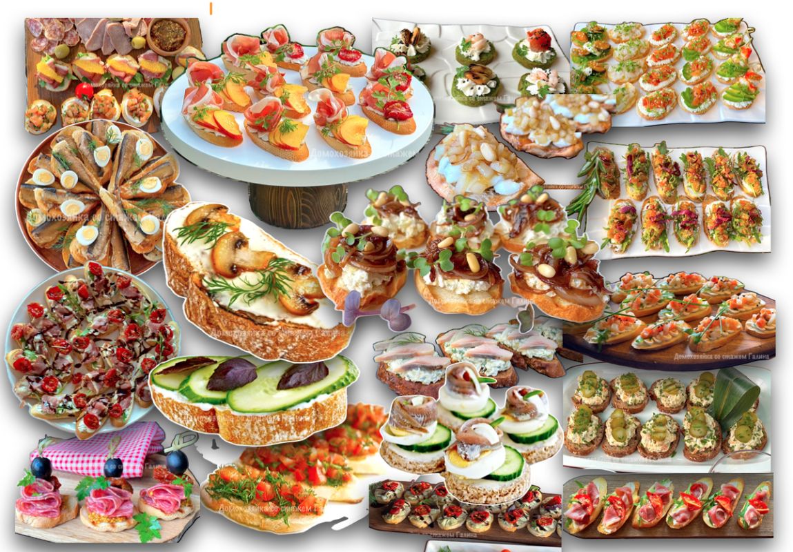 Необычные брускетты: удивите гостей на праздничном столе