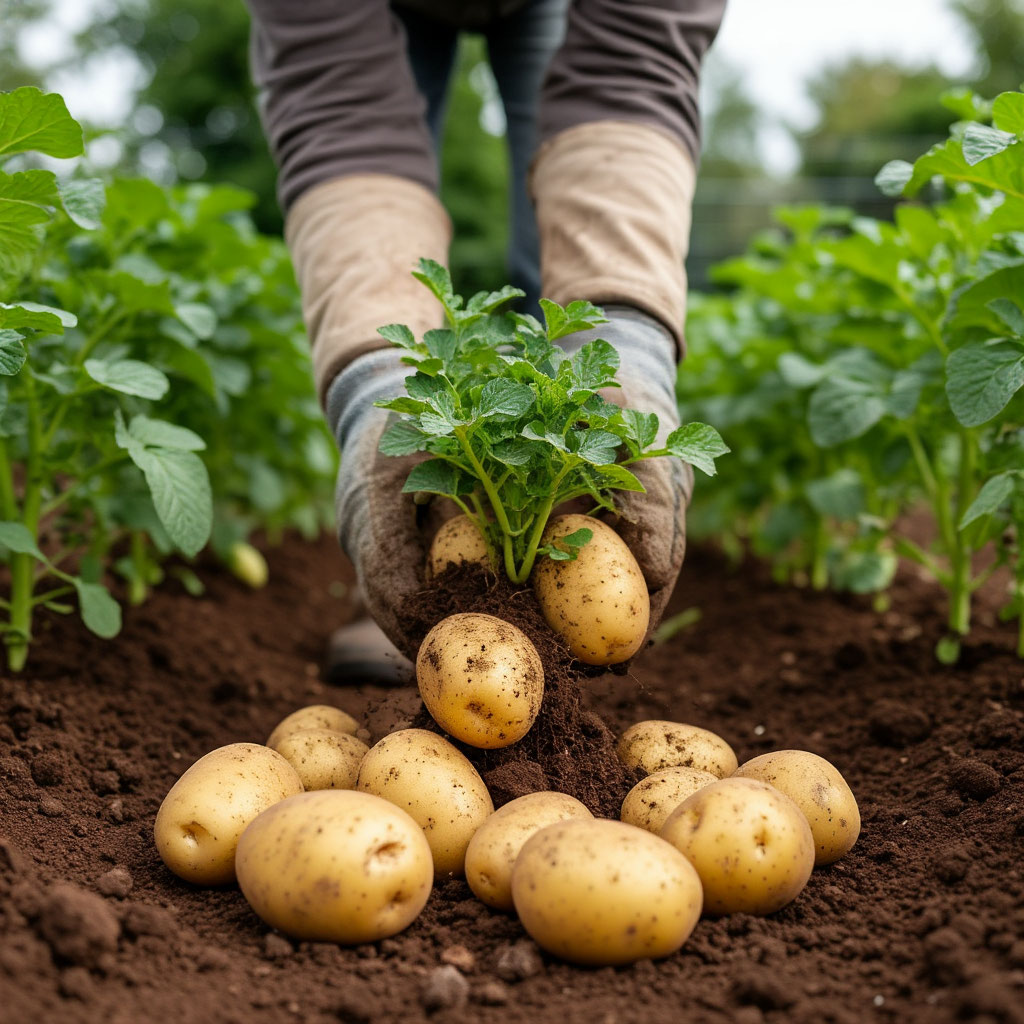 Вторая жизнь грядки после картофеля: советы для огородников