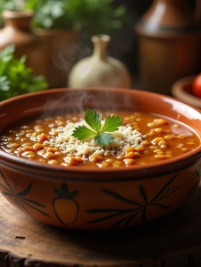 Согревающий суп с чечевицей и сыром: идеальный выбор для зимних вечеров