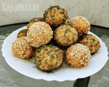 Нежные кето-шарики с хрустящей корочкой