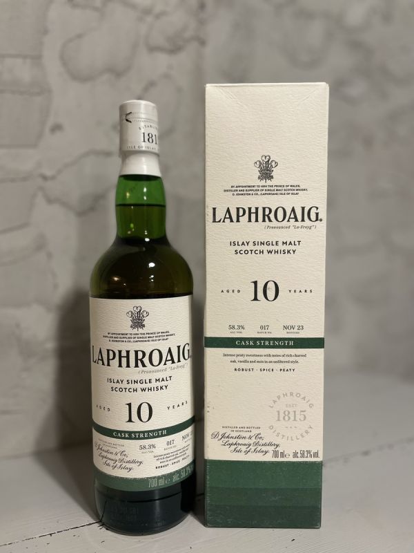 ��� ����� �� ����� Laphroaig 10-Year-Old Cask Strength Batch 17