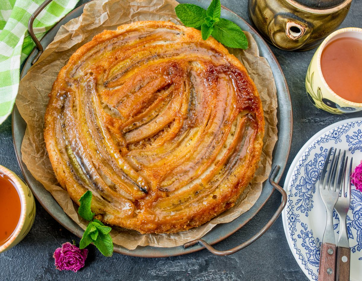 Пирог с карамельными бананами: сладкое искушение для вашего стола