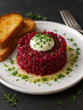 Невероятный тартар из свеклы: просто и вкусно