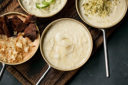 Нежное картофельное пюре с пармезаном