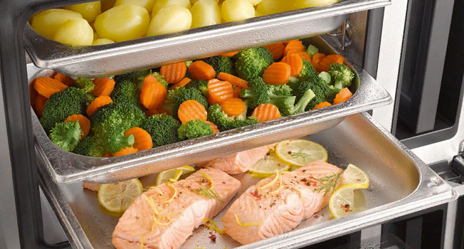 Вкусные блюда на пару для большой компании