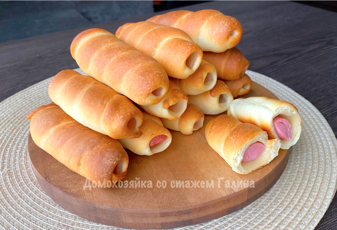 Сосиски в тесте: идеальное тесто за пару минут