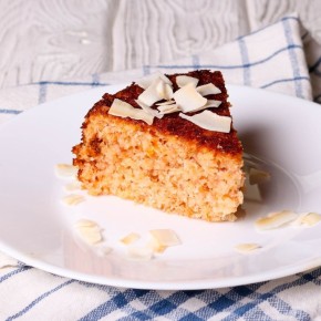 Необычный пирог с кокосом и кускусом, который удивит вас