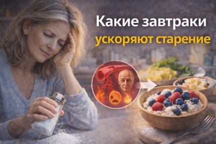 Завтраки, которые могут ускорить старение: что стоит избегать