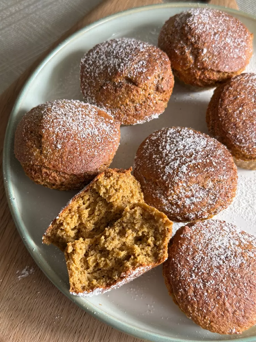 Ароматные морковные кексы без сахара: простота и полезность в каждом укусе