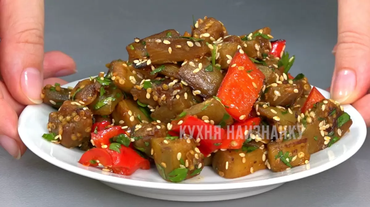 Быстрая закуска: баклажаны за 15 минут, которая удивит всех