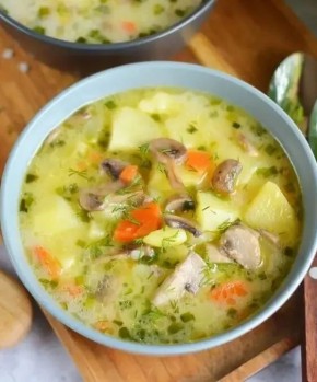 Грибной суп с нежными сливками: ваш новый любимый рецепт