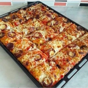 Пицца без дрожжей на кефире: легкий и вкусный рецепт