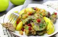 Нежная печень в духовке: волшебное сочетание с яблоками и клюквой