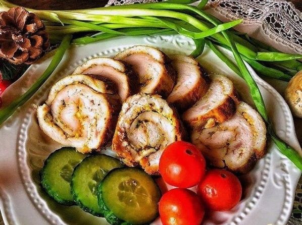 Как приготовить аппетитный куриный рулет за 60 минут