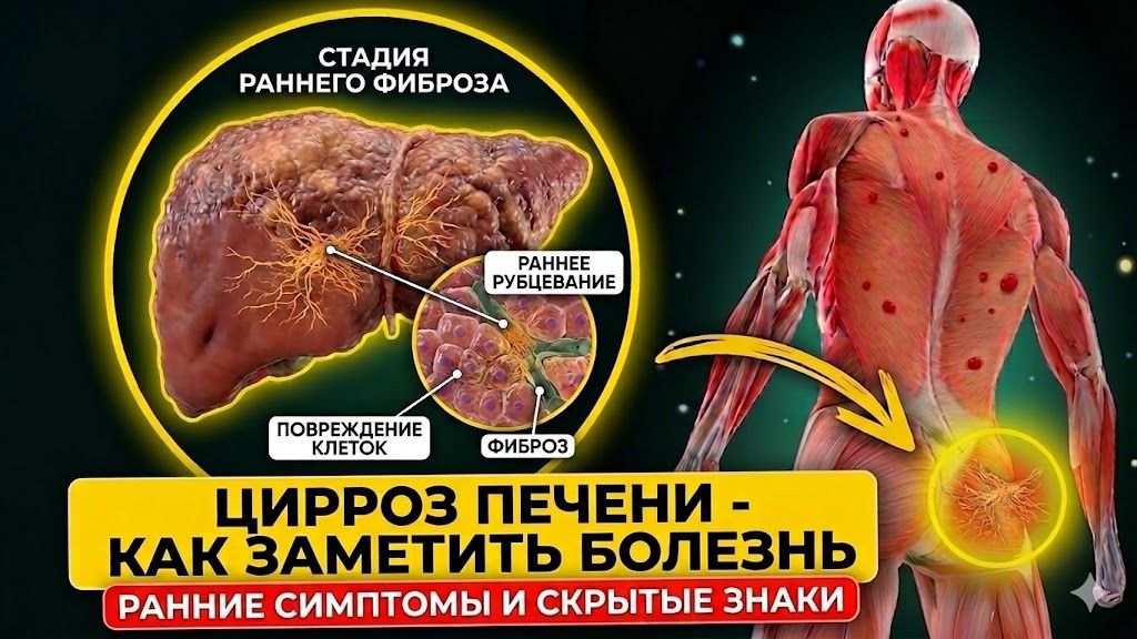 Цирроз печени — как распознать на ранних стадиях